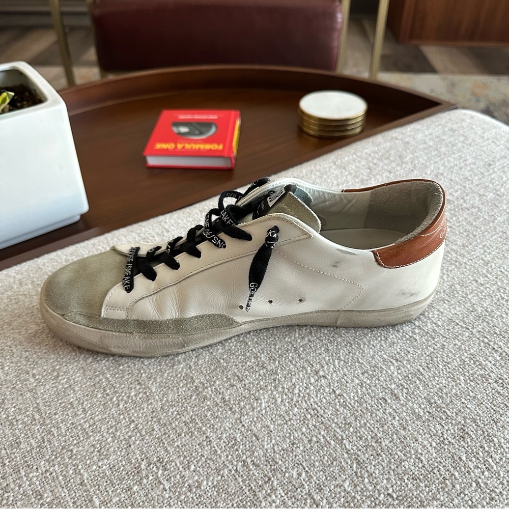 Men’s Golden Goose Super-Star Classic Sneakers EU 43/US 10 Excellent in Box - Picture 5 of 11